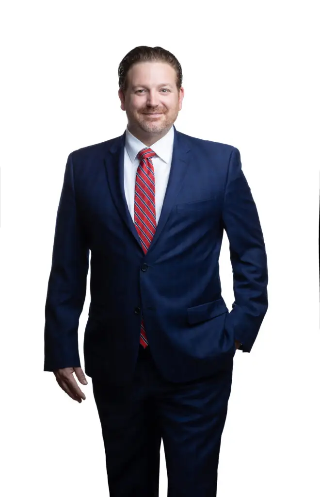 Picture of Nick Opalewski, standing with white background